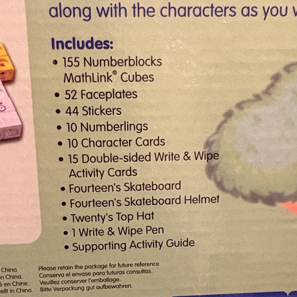 Numberblocks MathLink Cubes Set - Picture 9 of 11